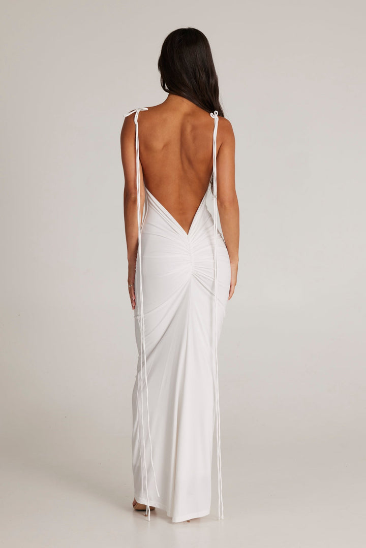Jessy Long Lace Dress