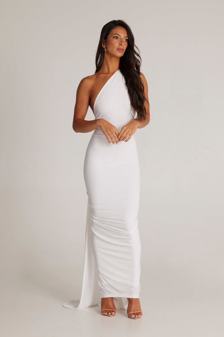 Chelsey Elegant Scarf Dress