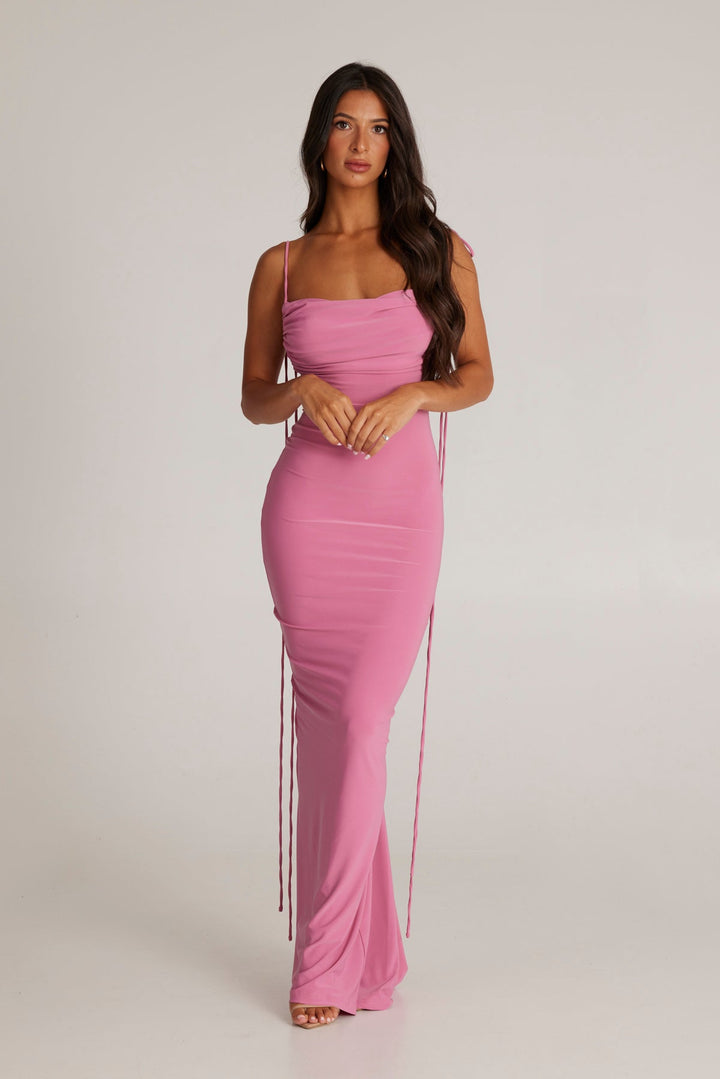 Jessy Long Lace Dress