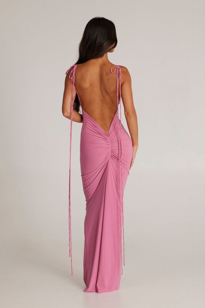 Jessy Long Lace Dress