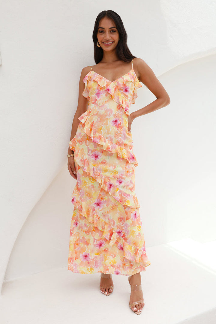 Stephanie Floral Maxi Dress