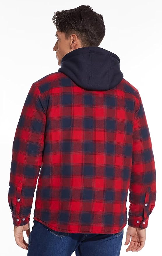 Hooded Polar Fleece Overshirt
