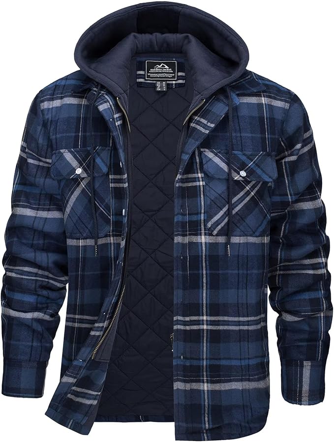 Hooded Polar Fleece Overshirt