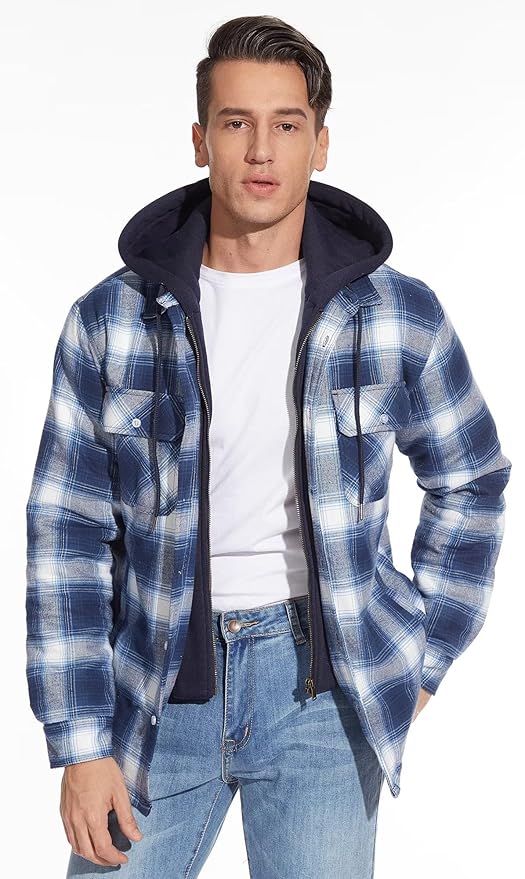Hooded Polar Fleece Overshirt