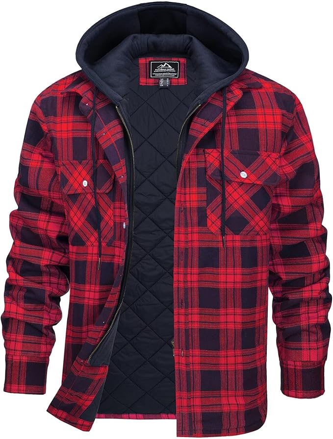 Hooded Polar Fleece Overshirt