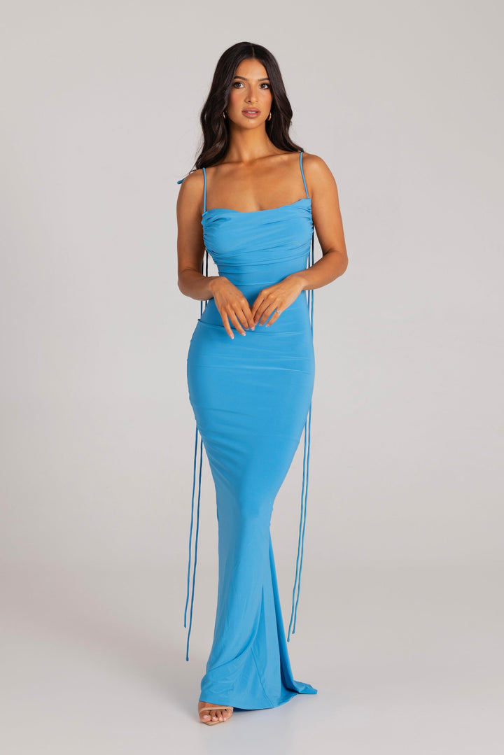 Jessy Long Lace Dress