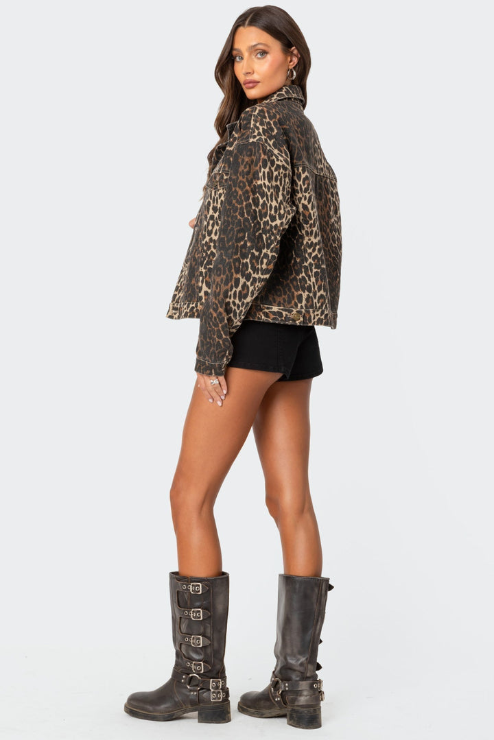 Veste léopard