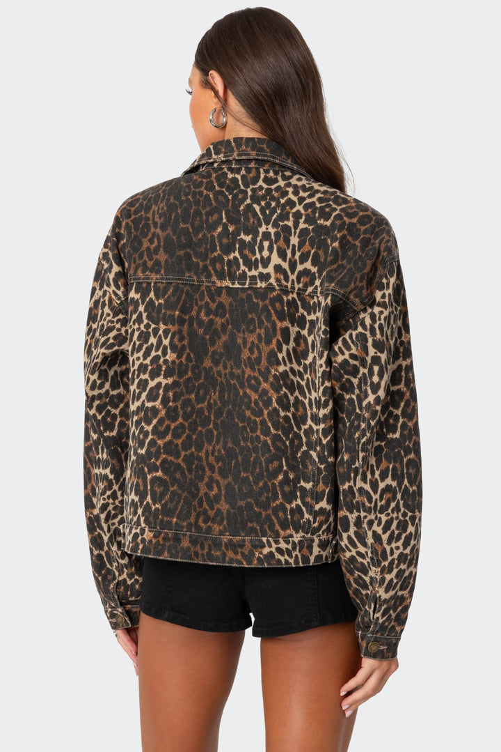 Veste léopard