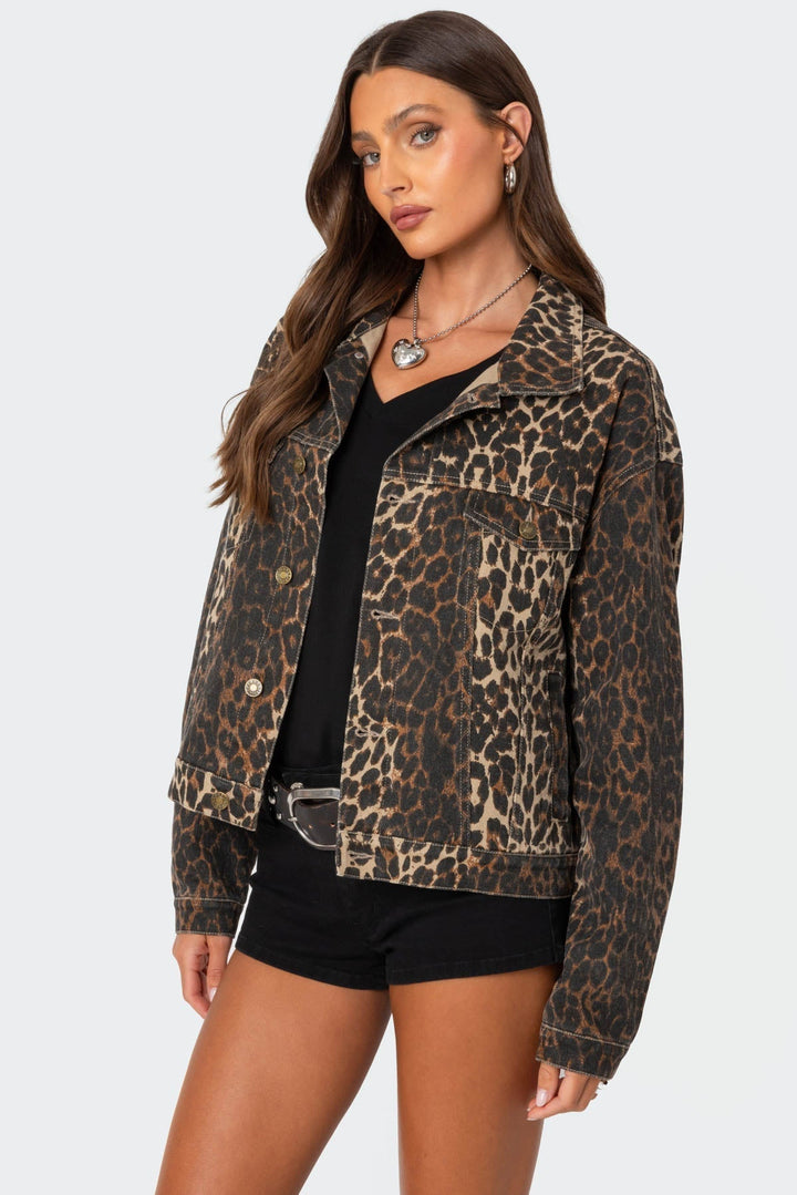Veste léopard