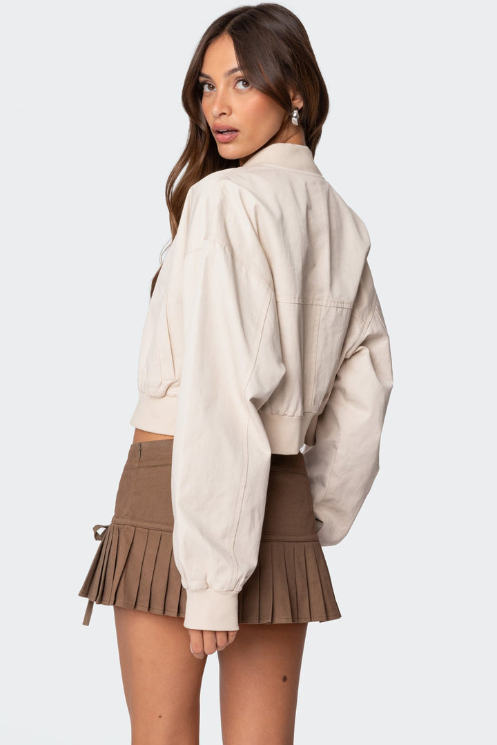 Veste bomber courte
