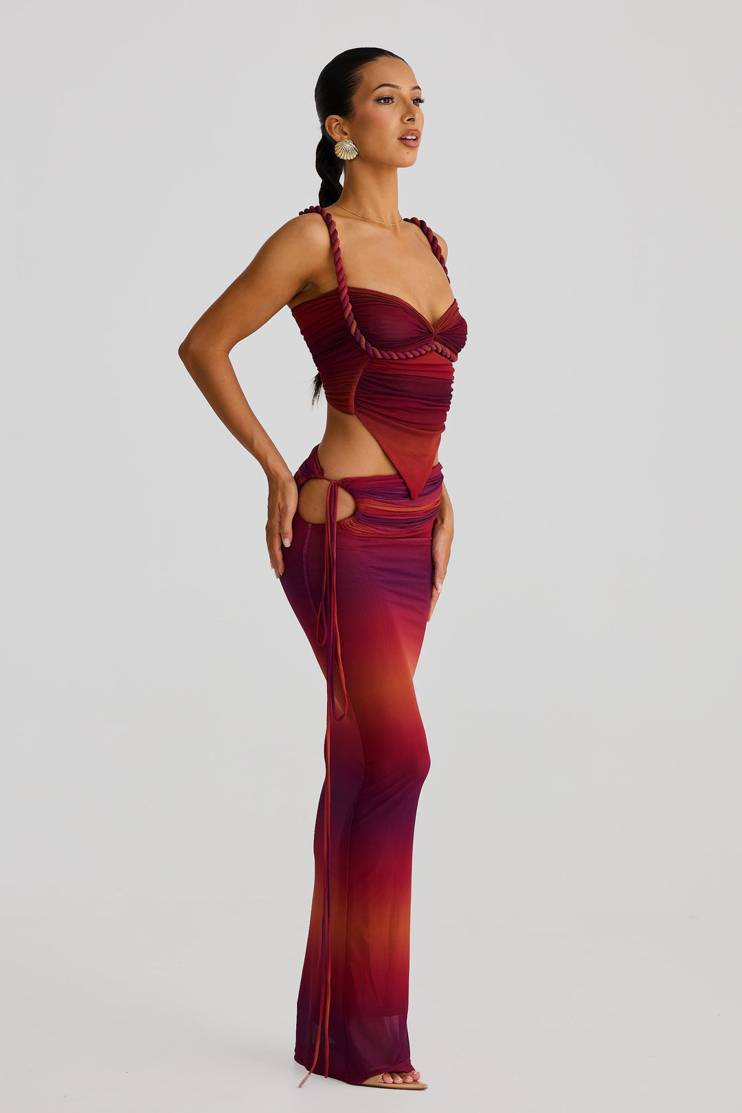 Lina Ombre Two Piece Dress