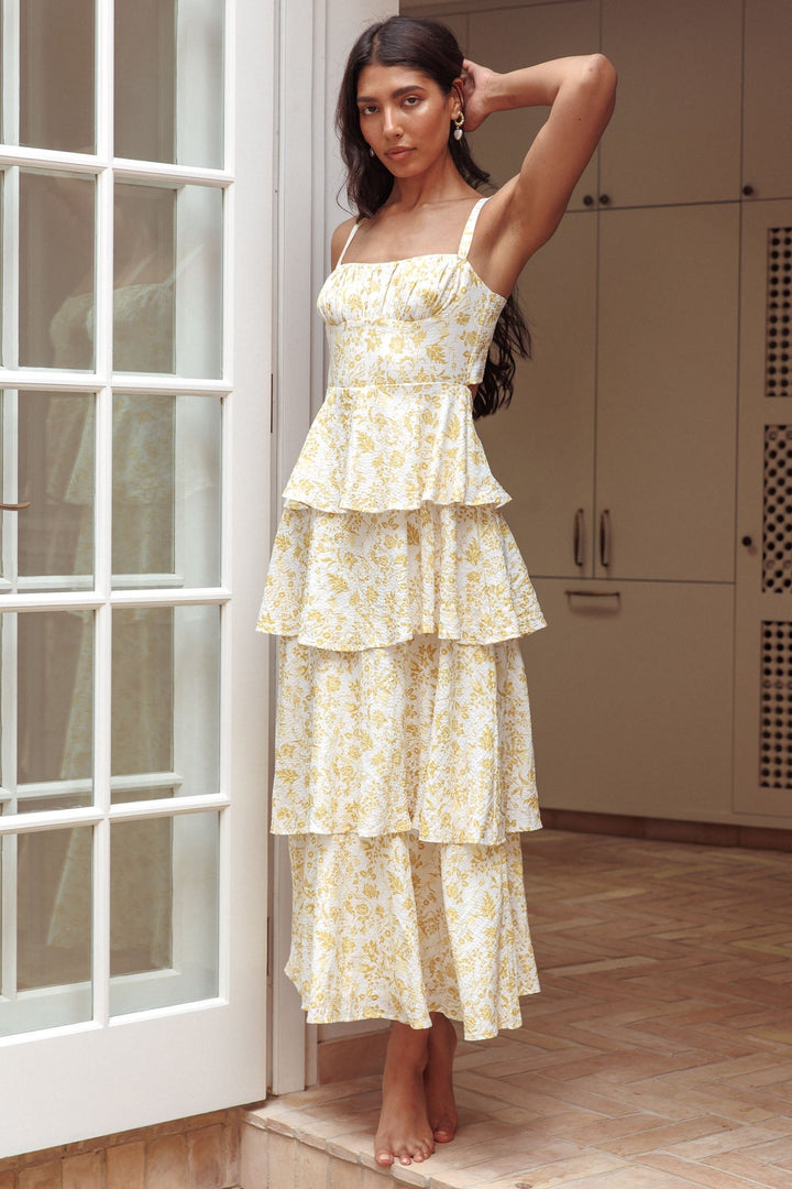 Mathilda Midi Floral Dress
