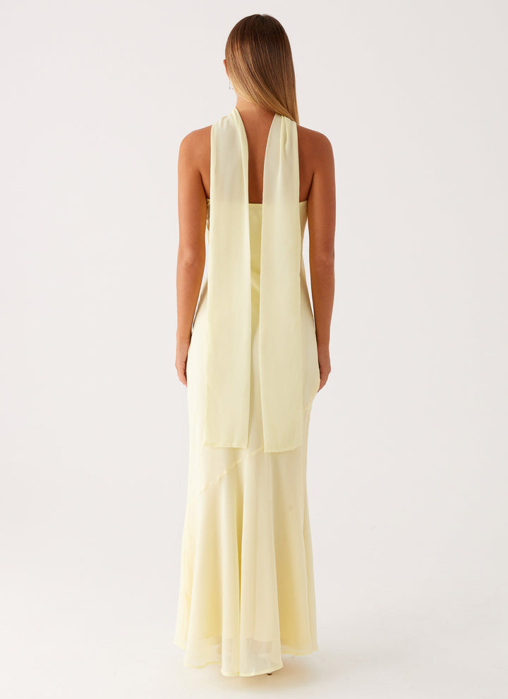 Chelsy Maxi Dress Yellow